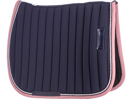 Dečka podsedlová Verticali Paddock, všestranná, navy/pink