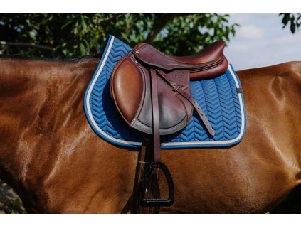 Dečka podsedlová Softypop Equithème, všestranná, blue petrol