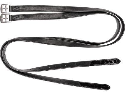 Remene strmeňové Crocodile X-Line Waldhausen, rôzne dĺžky, čierne