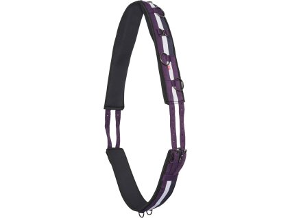 Obrušník lonžovací Deluxe Extra Imperial Riding, blackberry/white/navy