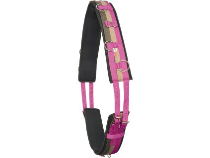 Obrušník lonžovací Deluxe Extra Imperial Riding, multi flower pink
