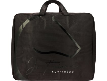 Taška na deky Je t'aime Equithème, hnedá