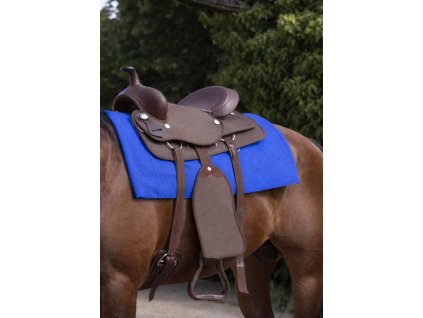 Dečka podsedlová Navajo Westride, westernová, royal blue
