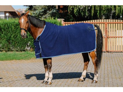 Deka odpocovacia Presentation Riding World, navy blue