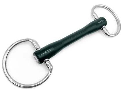 Zubadlo olivové nelomené Hard Rubber Nicole Fager