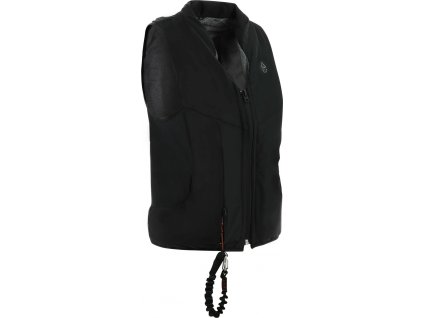 Vesta airbagová Airsafe Equithème, predĺžená, pre dospelých, čierna