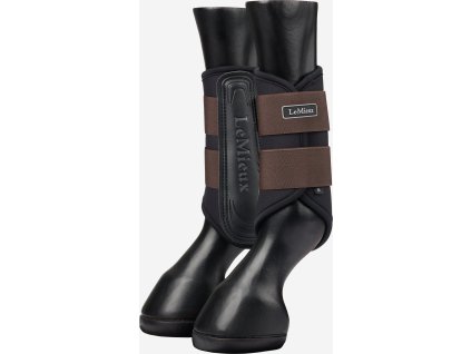 Gamaše Grafter LeMieux, pár, hnedé