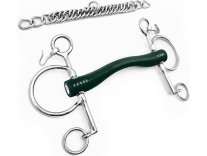 Zubadlo Baby Pelham nelomené Hard Rubber Andrea Fager