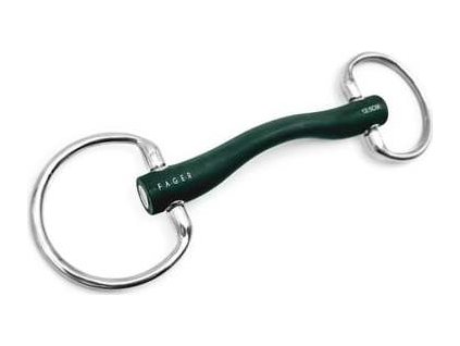 Zubadlo olivové nelomené Hard Rubber Andrea Fager