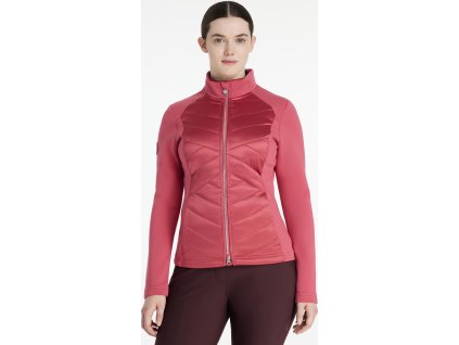 Bunda Dynamique LeMieux, dámska, cranberry