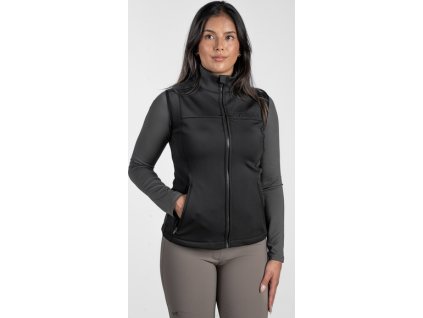 Vesta športová Kylie Fager, dámska, čierna