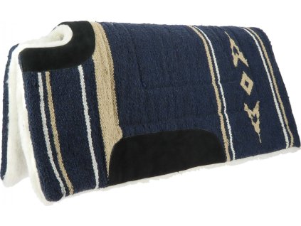 Dečka podsedlová Navajo Westride, westernová, s vykrojením pre kohútik, blue