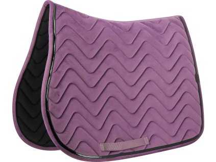 Dečka podsedlová Glossy Equithème, všestranná, purple