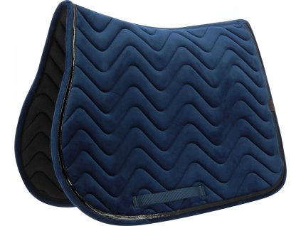 Dečka podsedlová Glossy Equithème, všestranná, navy blue