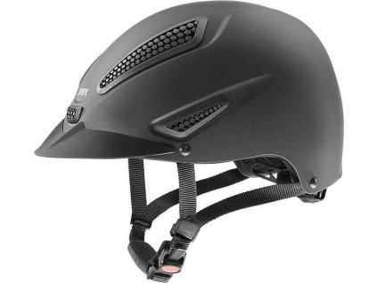 Prilba jazdecká Perfexxion3 Uvex, matt black