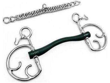 Zubadlo Thiedemann nelomené Hard Rubber Andrea Fager