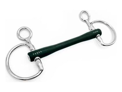 Zubadlo Baucher nelomené Hard Rubber Nicole Fager