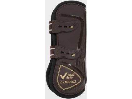 Gamaše predné V22 Lami-Cell, pár, chocolate