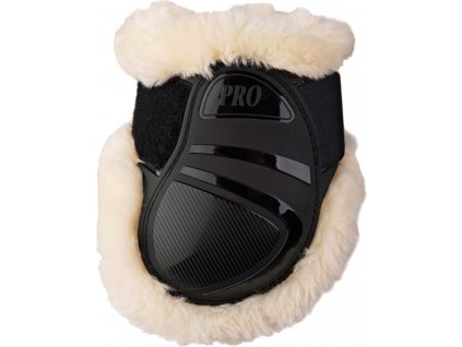 Gamaše zadné Comfort Bamboo Lami-Cell, s barančekom, pár, čierne