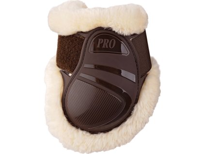 Gamaše zadné Comfort Bamboo Lami-Cell, s barančekom, pár, hnedé