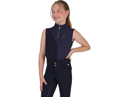 Tričko Aubree QHP, detské, navy (Veľkosť 164)