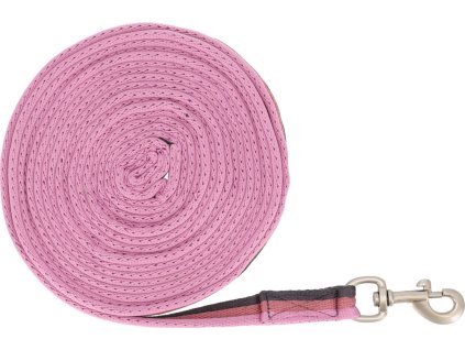 Lonž QHP, 8 m, cheery pink