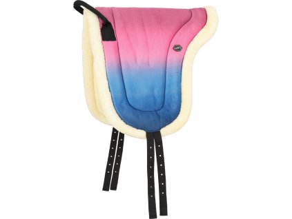 Pad jezdecký Rosalynn QHP, pink/blue