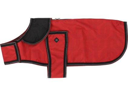 Deka pre psov QHP, nepremokavá, 0 g, sunset red