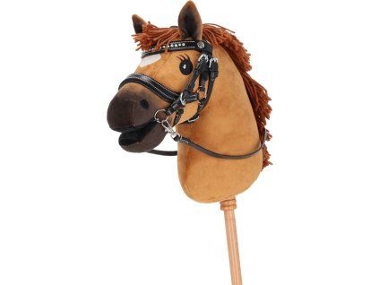 Uzdečka Dolly pre Hobby horse QHP, čierna