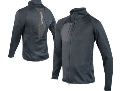 Ochrana chrbtice/bunda 2v1 Komperdell, pánska, grey/blue