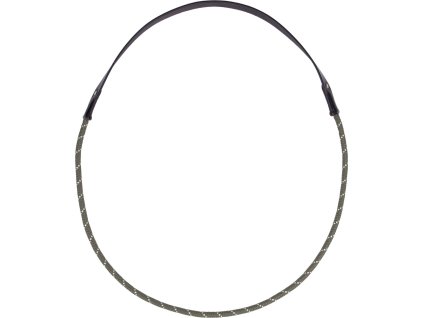 Nákrčník kruhový QHP, kožený, olive