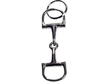 Kľúčenka zubadlo HKM, silver