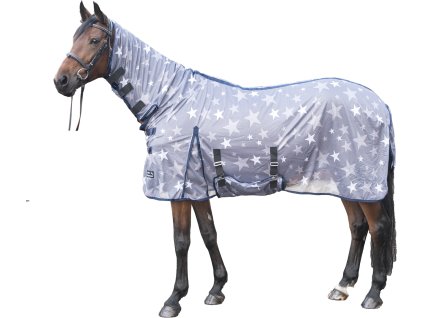 Deka proti hmyzu Stars HKM, s krkom, grey/white