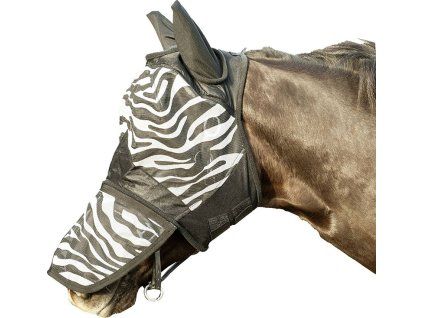 Maska proti hmyzu Zebra HKM, white/black (Veľkosť SHETTY)