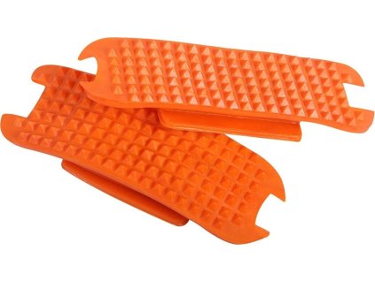 Podložky gumové do strmeňov QHP, pár, orange