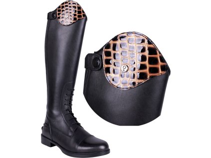 Vymeniteľné diely k čižmám Romy QHP, pár, croco gold