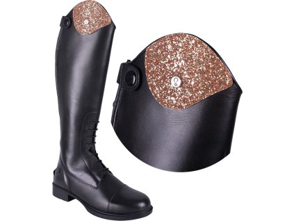 Vymeniteľné diely k čižmám Romy QHP, pár, sparkle rose