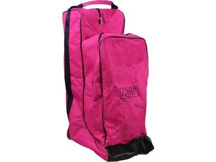 Taška na čižmy a prilbu Q-essentials, fuchsia/navy