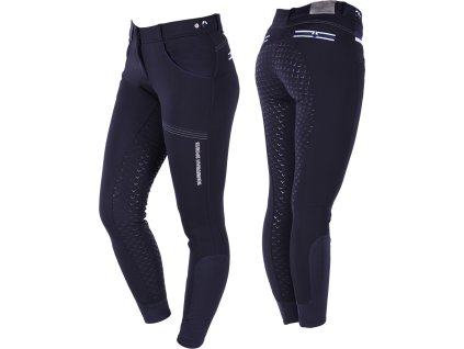 Rajtky softshell Emma QHP, s gripom, zimné, dámske, navy