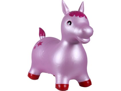 Skákajúci kôň Pearl QHP, pink