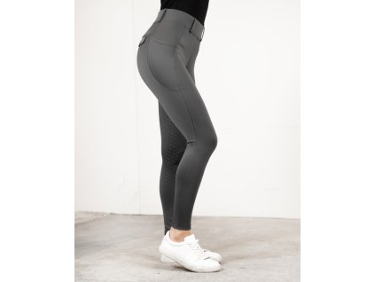 Legíny Active Loui Fager, plný sed, dámske, dark grey