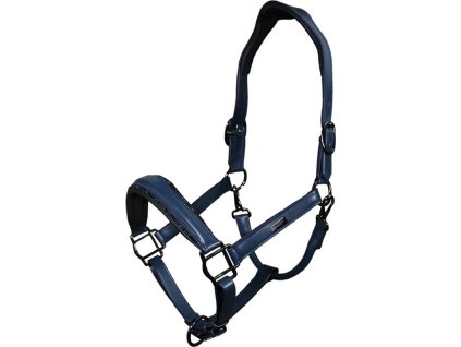 Ohlávka Glimmer Anatomic Dark Venice Equestrian Stockholm, denim blue