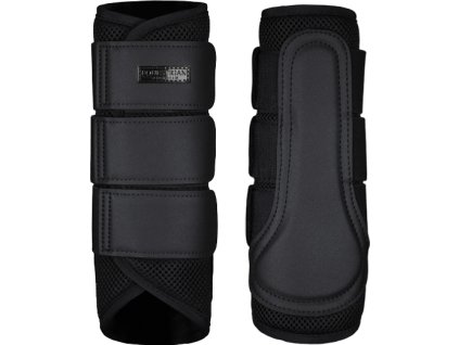 Gamaše drezúrne Classic Mesh All Black Equestrian Stockholm, čierne