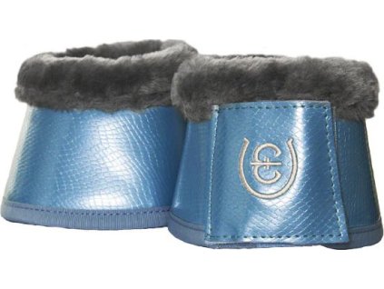 Zvony Parisian Blue Equestrian Stockholm, s barančekom, pár, light blue