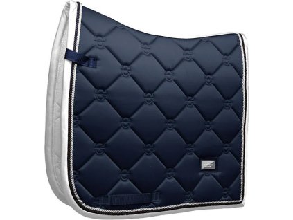 Dečka podsedlová Midnight White Edge Equestrian Stockholm, drezúrna, navy