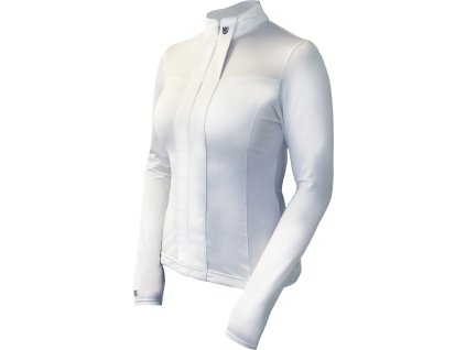 Tričko na preteky Light Breeze White Perfection Equestrian Stockholm, dámske, biele