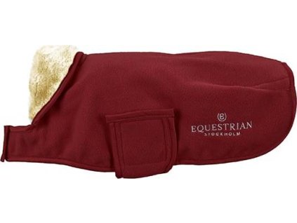 Deka pre psov Bordeaux Equestrian Stockholm, deep red