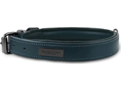 Obojok pre psov Clean Dramatic Monday Equestrian Stockholm, dark green