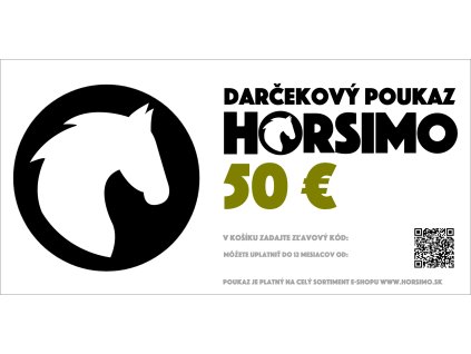 Darčekový poukaz 50 €