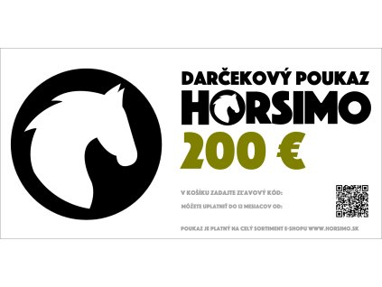 Darčekový poukaz 200 €